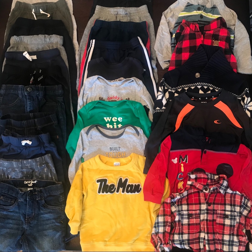Boys 18 Month Fall/Winter Clothing Lot